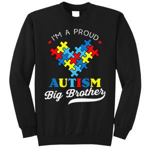 I'm A Proud Big Brother Autism Awareness Autistic Siblings Sweatshirt