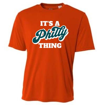 It's A Philly Thing Its A Philly Thing Philadelphia Football Cooling Performance Crew T-Shirt