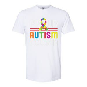 I'm A Proud Autism Cousin Gift Autism Awareness Great Gift Softstyle CVC T-Shirt