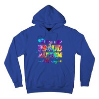 I'm A Proud Autism Mommy Tie Dye Gnome Meaningful Gift Hoodie