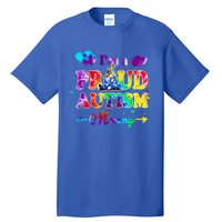 I'm A Proud Autism Mommy Tie Dye Gnome Meaningful Gift Tall T-Shirt