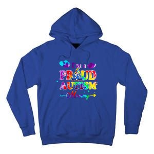 I'm A Proud Autism Mommy Tie Dye Gnome Meaningful Gift Tall Hoodie