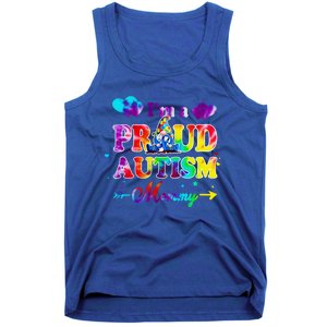 I'm A Proud Autism Mommy Tie Dye Gnome Meaningful Gift Tank Top