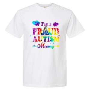 I'm A Proud Autism Mommy Tie Dye Gnome Meaningful Gift Garment-Dyed Heavyweight T-Shirt