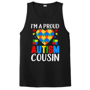 I'm A Proud Autism Cousin Autism Gift PosiCharge Competitor Tank