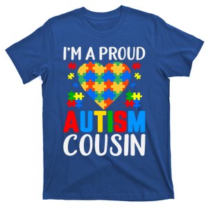 I'm A Proud Autism Cousin Autism Gift T-Shirt