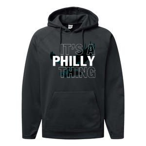 It's A Philly Thing Football Fan Performance Fleece Hoodie