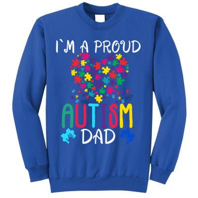 I'm A Proud Autism Dad Gift Autism Awareness Great Gift Sweatshirt