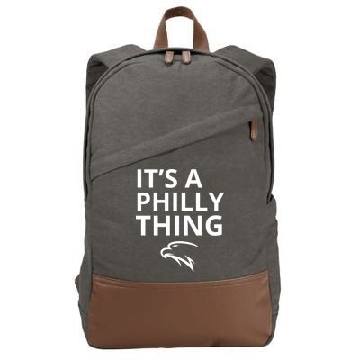 It’s A Philly Thing Funny Cotton Canvas Backpack