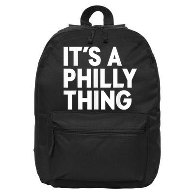 It's A Philly Thing Its A Philly Thing Philadelphia Football 16 in Basic Backpack