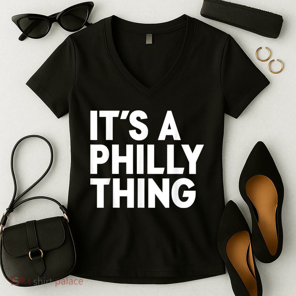 It's A Philly Thing Its A Philly Thing Philadelphia Football Women's V-Neck T-Shirt
