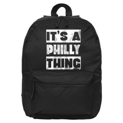 It's A Philly Thing Philadelphia Football 16 in Basic Backpack