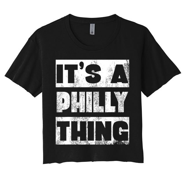 It's A Philly Thing Philadelphia Football Crop Top