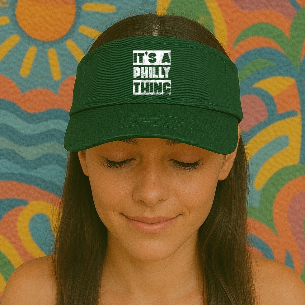 It's A Philly Thing Philadelphia Football Visor