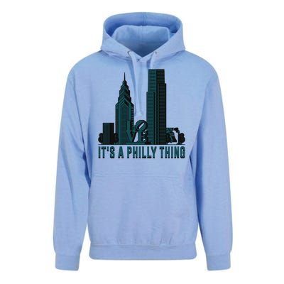 It's A Philly Thing Philadelphia City Skyline Unisex Surf Hoodie