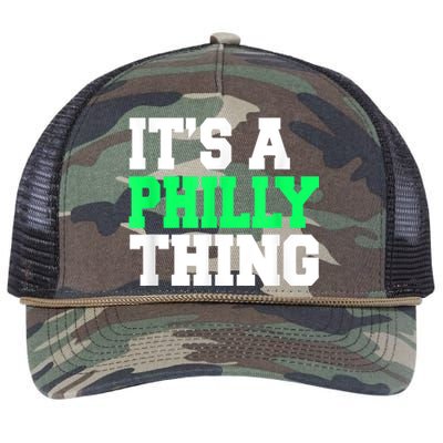 It's A Philly Thing Its A Philly Thing Philadelphia Football  Retro Rope Trucker Hat Cap