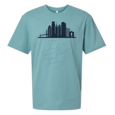 Its A Philly Thing Philadelphia City Sueded Cloud Jersey T-Shirt