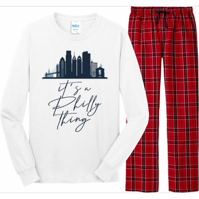 Its A Philly Thing Philadelphia City Long Sleeve Pajama Set