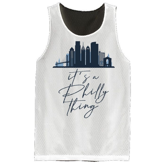 Its A Philly Thing Philadelphia City Mesh Reversible Basketball Jersey Tank