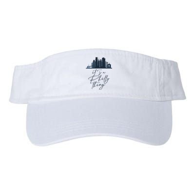 Its A Philly Thing Philadelphia City Valucap Bio-Washed Visor