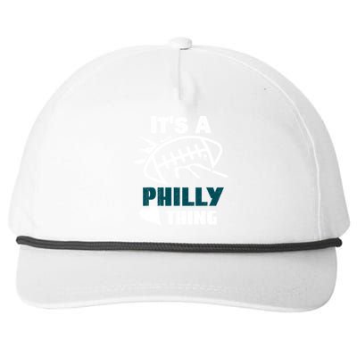 It's A Philly Thing Its A Philly Thing Philadelphia Football FLy Eagles Fly Snapback Five-Panel Rope Hat