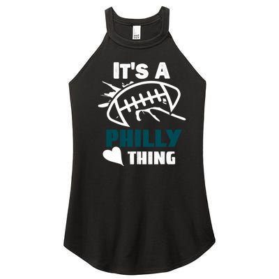 It's A Philly Thing Its A Philly Thing Philadelphia Football FLy Eagles Fly Women’s Perfect Tri Rocker Tank