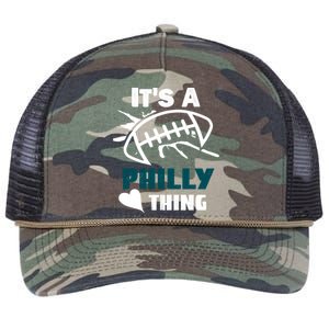 It's A Philly Thing Its A Philly Thing Philadelphia Football FLy Eagles Fly Retro Rope Trucker Hat Cap