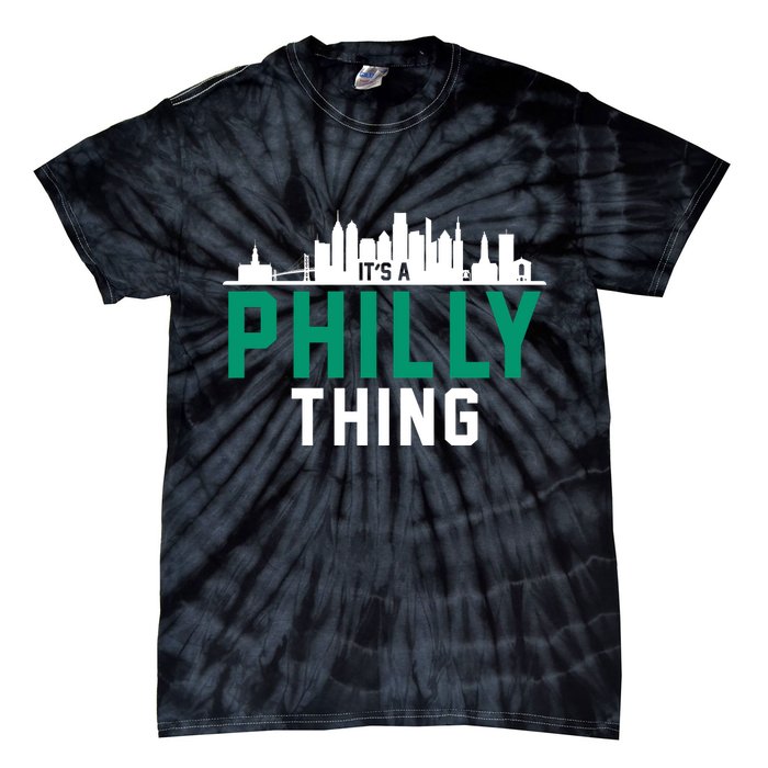 It's A Philly Thing City Skyline Pride Tie-Dye T-Shirt
