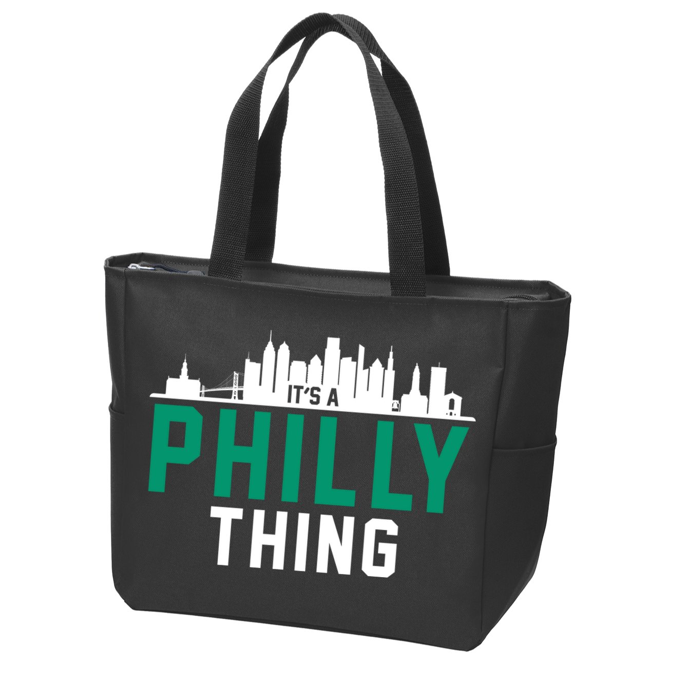It's A Philly Thing City Skyline Pride Zip Tote Bag