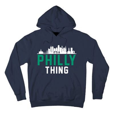 It's A Philly Thing City Skyline Pride Tall Hoodie