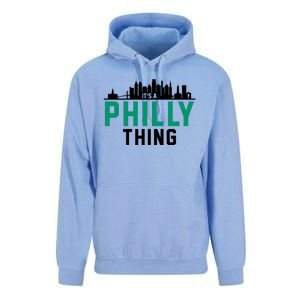 It's A Philly Thing City Skyline Pride Unisex Surf Hoodie