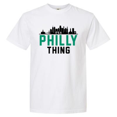 It's A Philly Thing City Skyline Pride Garment-Dyed Heavyweight T-Shirt