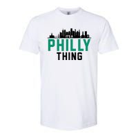 It's A Philly Thing City Skyline Pride Softstyle CVC T-Shirt