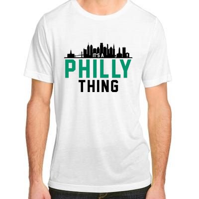 It's A Philly Thing City Skyline Pride Adult ChromaSoft Performance T-Shirt