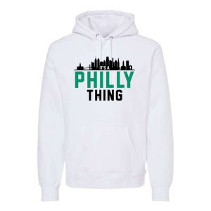 It's A Philly Thing City Skyline Pride Premium Hoodie