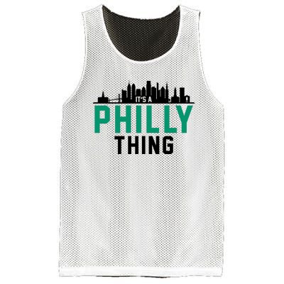 It's A Philly Thing City Skyline Pride Mesh Reversible Basketball Jersey Tank