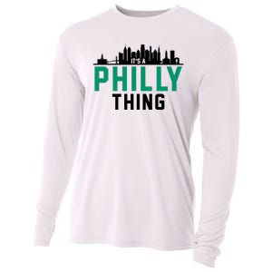 It's A Philly Thing City Skyline Pride Cooling Performance Long Sleeve Crew