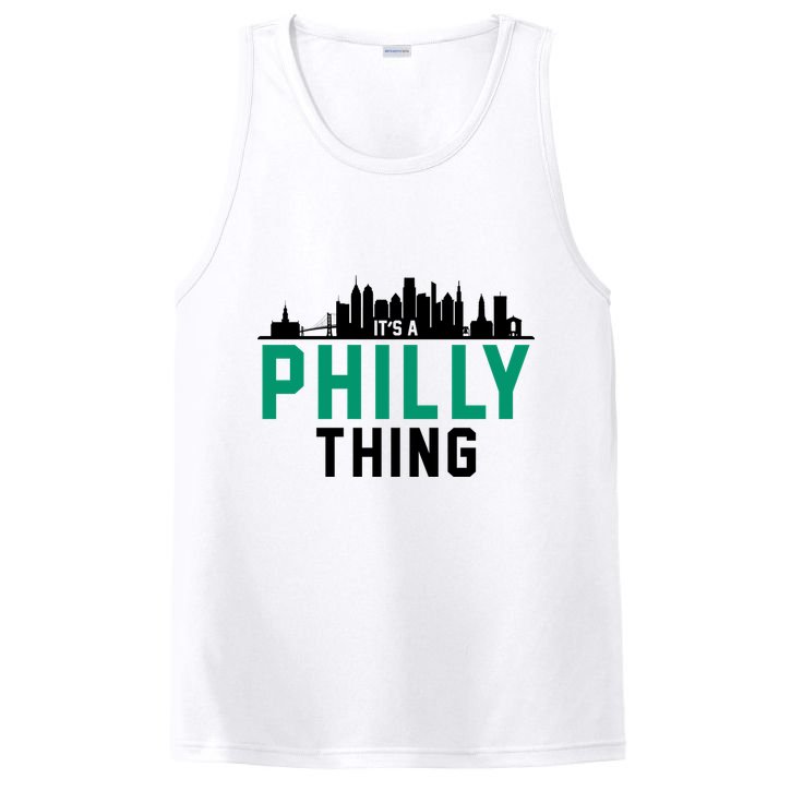 It's A Philly Thing City Skyline Pride PosiCharge Competitor Tank