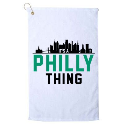 It's A Philly Thing City Skyline Pride Golf Towel