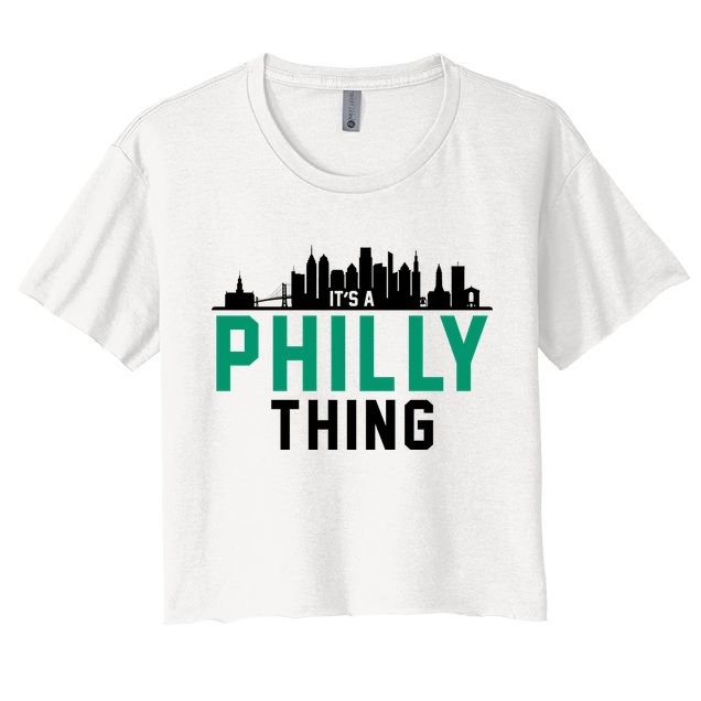 It's A Philly Thing City Skyline Pride Crop Top