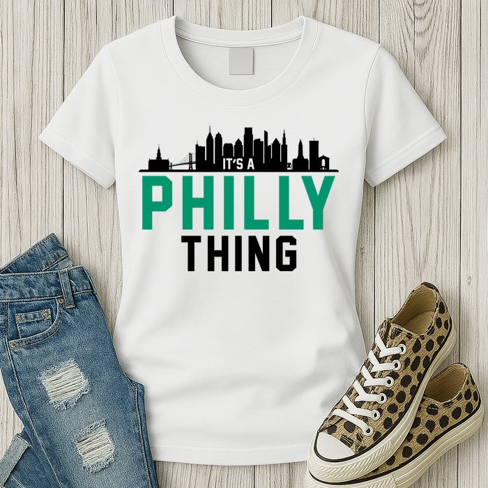 It's A Philly Thing City Skyline Pride Womens T-Shirt