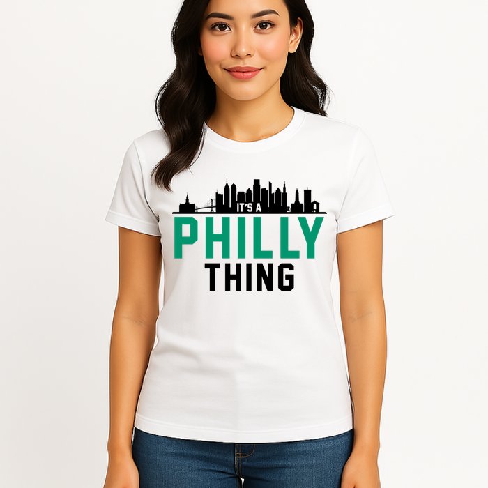It's A Philly Thing City Skyline Pride Womens T-Shirt