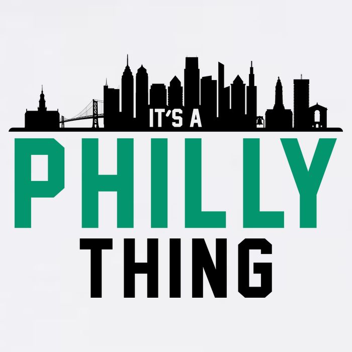 It's A Philly Thing City Skyline Pride Womens T-Shirt