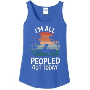 IM All Peopled Out Today Ladies Essential Tank