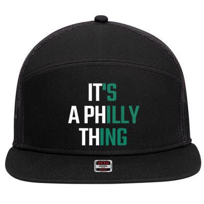 It's A Philly Thing Its A Philly Thing Philadelphia Football FLy Eagles Fly 7 Panel Mesh Trucker Snapback Hat