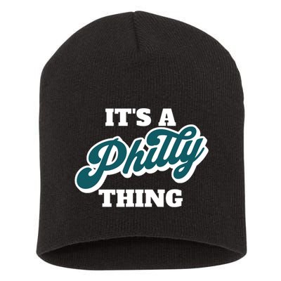 It's A Philly Thing Short Acrylic Beanie