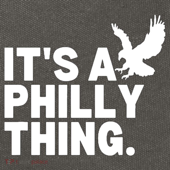 It’s A Philly Thing Its A Philadelphia Cotton Canvas Backpack