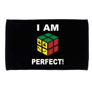 I Am Perfect Funny Retro Cube Meme Microfiber Hand Towel