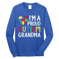 Im A Proud Autism Grandma Awareness Gift Long Sleeve Shirt