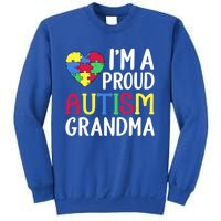 Im A Proud Autism Grandma Awareness Gift Sweatshirt